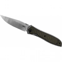 Нож складной Zero Tolerance 0640, сталь CPM-20CV, рукоять титан/карбон купить в Калуге
